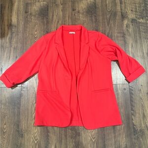 Open Front Blazer